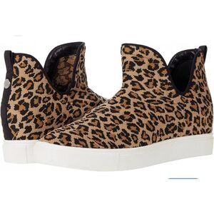 Steve Madden Loxer knit leopard pull on sneaker 8